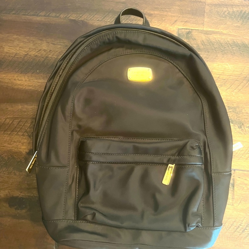 NWOT Michael Kors Jet Set Backpack Black